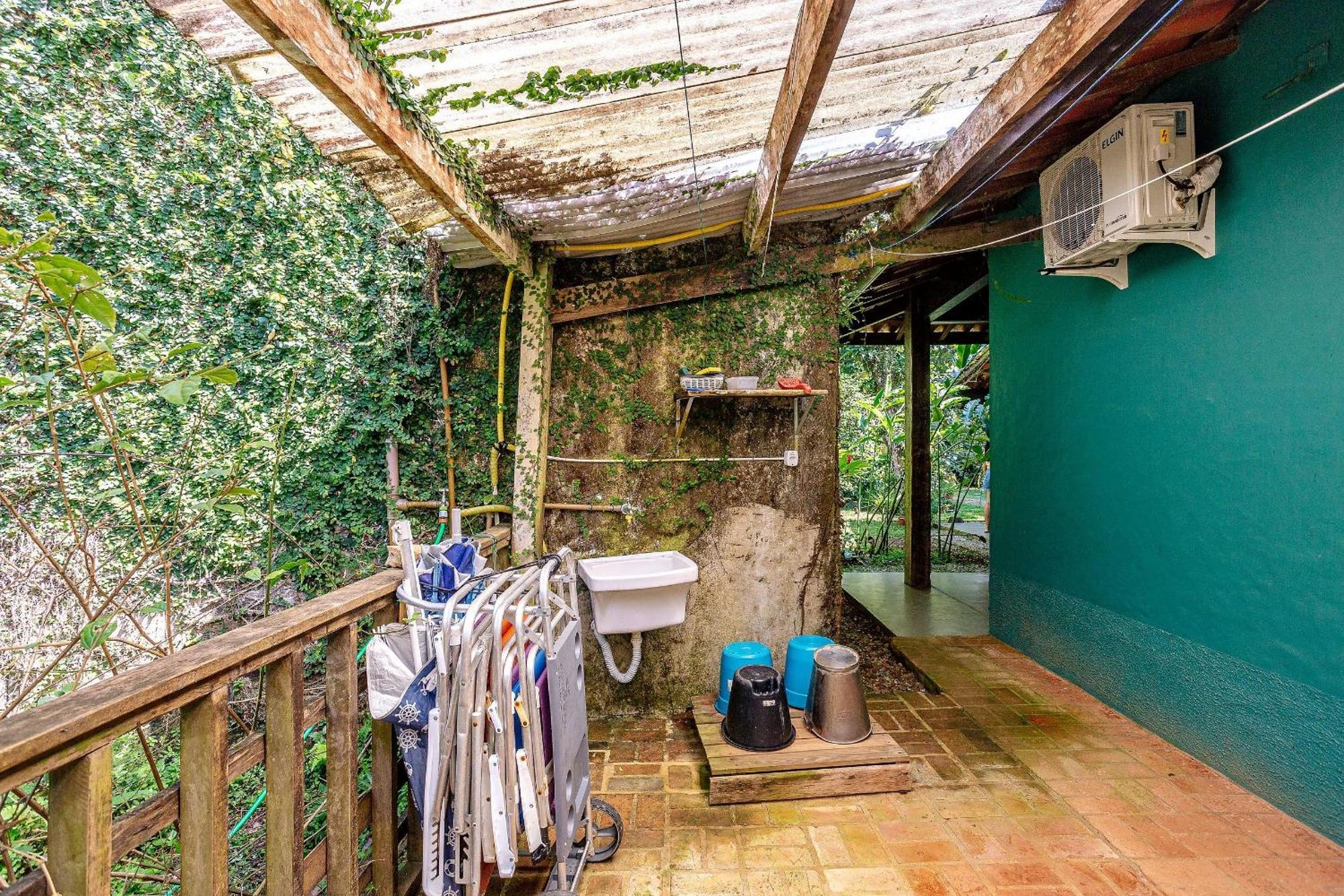 Casa Dos Passaros Na Areia A 20M Da Praia Da Baleia Com 3 Suites E 1 Dorm, Com Ar Condicionado, Wifi, Smart Tv, Cozinha Completa E Churrasqueira Sao Sebastiao  Εξωτερικό φωτογραφία