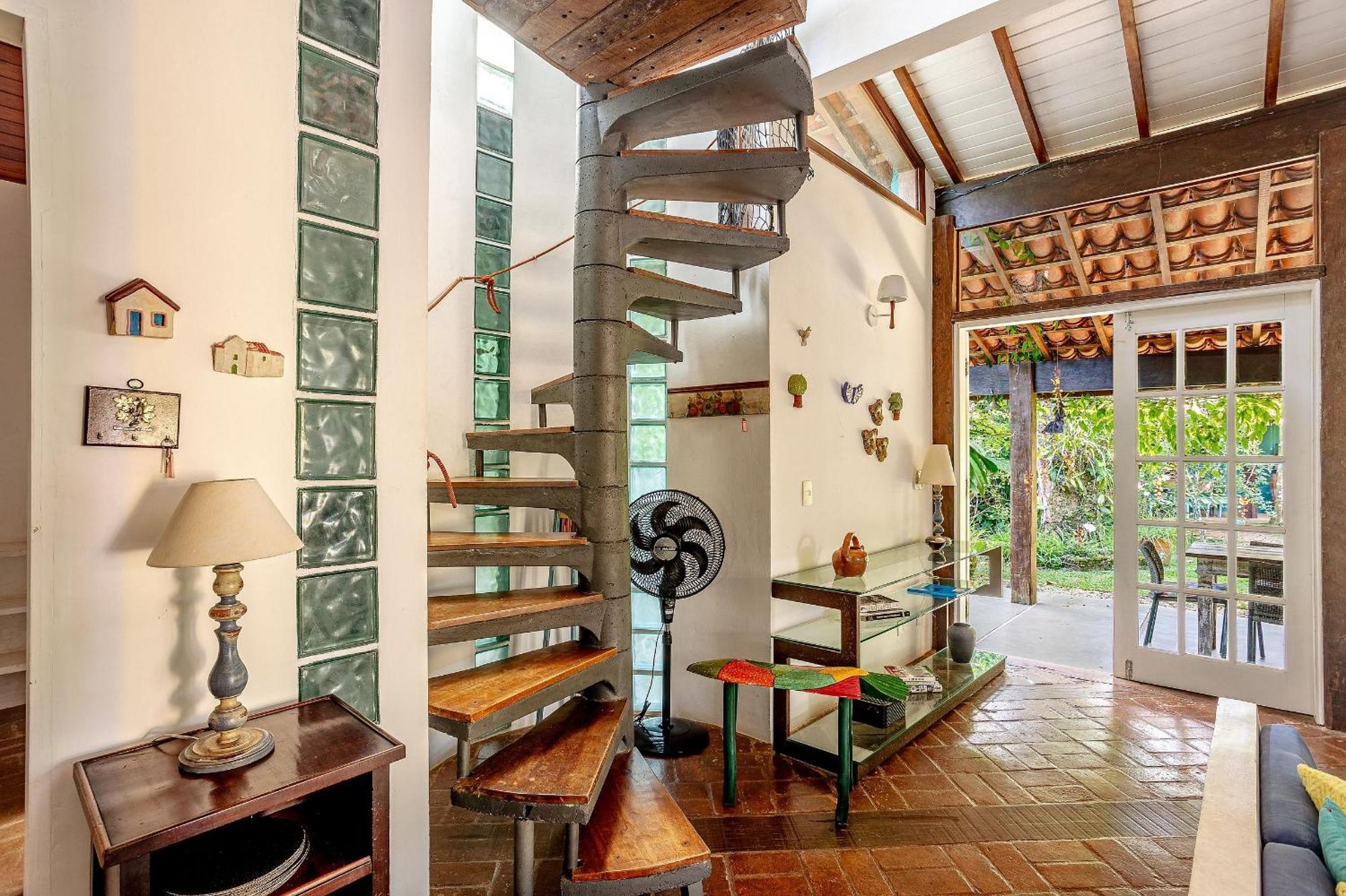 Casa Dos Passaros Na Areia A 20M Da Praia Da Baleia Com 3 Suites E 1 Dorm, Com Ar Condicionado, Wifi, Smart Tv, Cozinha Completa E Churrasqueira Sao Sebastiao  Εξωτερικό φωτογραφία
